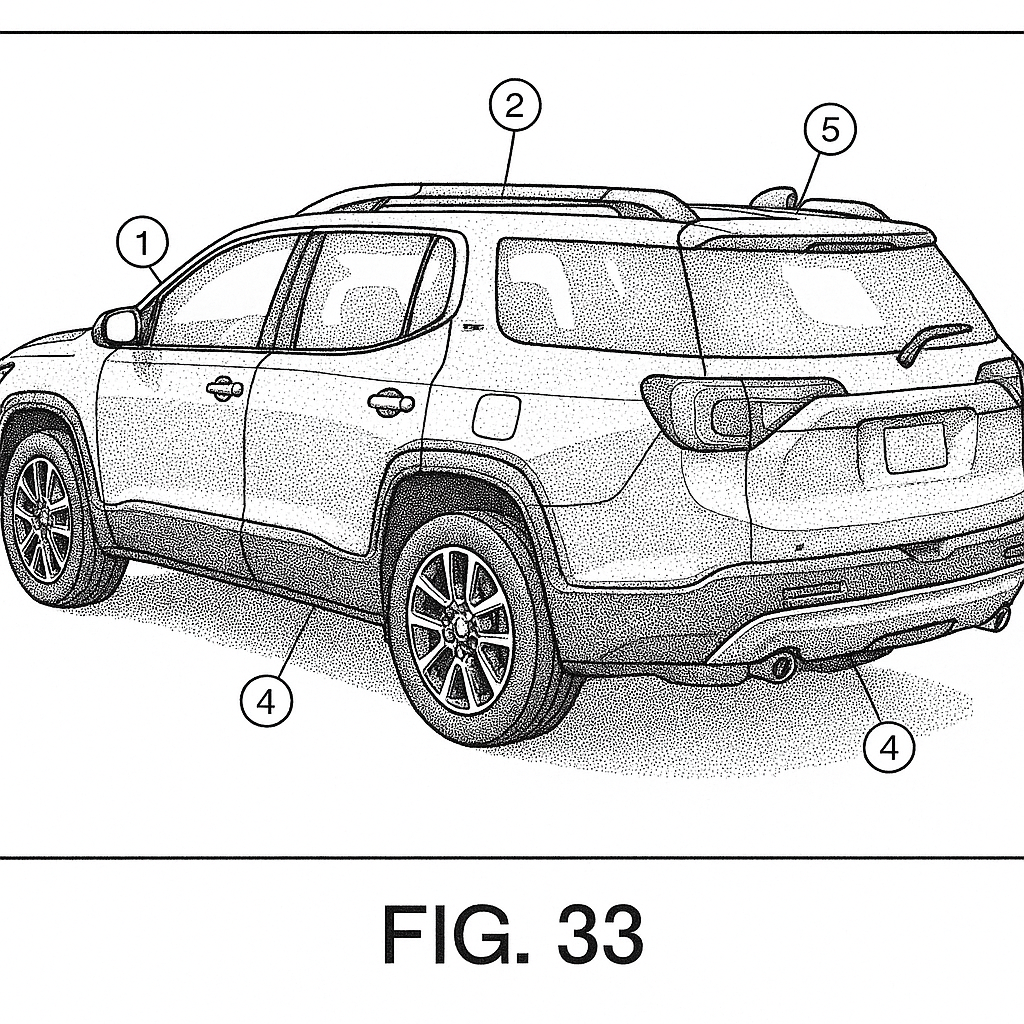 2020 GMC Acadia Sketch